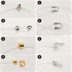 DIY Schmuckherstellungssets aus Messing&nbsp;DIY-SP0003-21