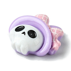 Cabujones decodificados de resina opaca con tema de Halloween&nbsp;CRES-Q219-03C