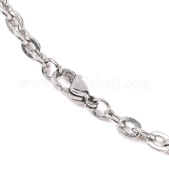 Colliers en acier inoxydable 304 anti-ternissement&nbsp;NJEW-PH01234-02