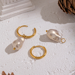 Серьги-кольца из нержавеющей стали Nuggets&nbsp;FW8144