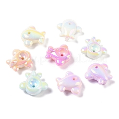 Непрозрачные акриловые бусины с УФ-покрытием&nbsp;MACR-K361-09