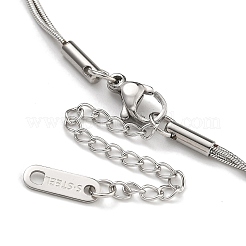 Mehrsträngige Kettenarmbänder aus 201 Edelstahl&nbsp;LS-BJEW-H618-20P