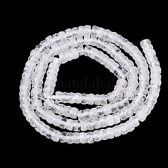 Chapelets de perles en cristal de quartz naturel&nbsp;G-Q606-46A-18