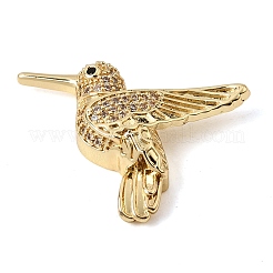 Colgante micropavé cubic zirconia de latón&nbsp;CU-CBA7D12-23B-G