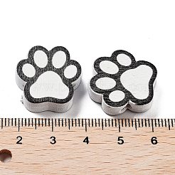 Perles en bois sur le thème du chien&nbsp;WOOD-M011-04C-01