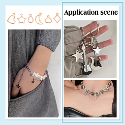 120 шт. 6 подвески из нержавеющей стали 304&nbsp;STAS-PH0005-38