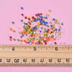 12/0 8-х цветные круглые стеклянные бусины&nbsp;SEED-JP0007-14