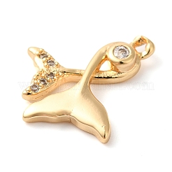 Латунные микро проложить кубического циркония подвески&nbsp;KK-G503-44G