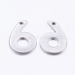 Подвески из нержавеющей стали 201&nbsp;LS-STAS-F128-01P-6-1