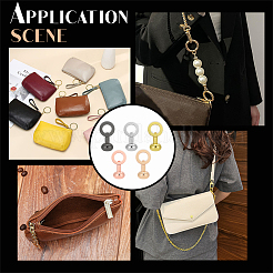 10 шт. 5-х цветные латунные застежки&nbsp;FIND-AR0006-61