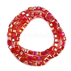 Гальванизируйте прозрачное стекло бисер нитей&nbsp;EGLA-B011-07A-AB04