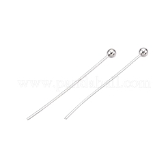 Langlebige Kugelkopfstifte aus plattiertem Messing&nbsp;KK-ZX025-27S-01-NR