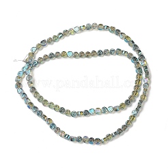 Гальванизируйте прозрачное стекло бисер нитей&nbsp;EGLA-L044-A-FR02