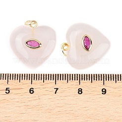 Природного розового кварца подвески&nbsp;G-Z134-04C