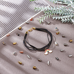 280 шт. латунные наконечники для шнура&nbsp;KK-AR0002-22