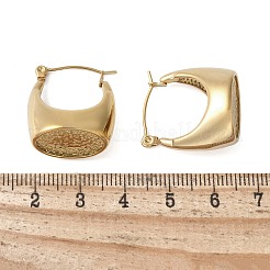 Серьги-кольца из нержавеющей стали 304 для женщин&nbsp;EJEW-Z090-02G