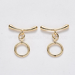 Латуни Переключить застежками&nbsp;X-KK-T049-063G-NF