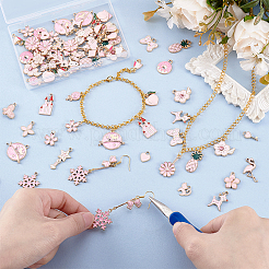 83шт 15 стиля подвески из сплава с эмалью&nbsp;ENAM-PH0002-99