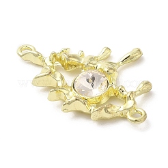 Сплава кристалла горный хрусталь подвески&nbsp;LS-PALLOY-P294-01G-01