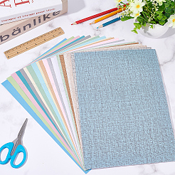 18 Blatt selbstklebende PVC-Wandaufkleber in 18 Farben&nbsp;DIY-OC0010-69
