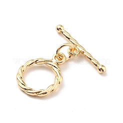 Fermagli a ginocchiera in ottone placcato a cremagliera&nbsp;KK-E034-13LG