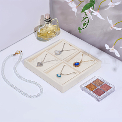 Подвесные стенды из микрофибры с 4 слотом&nbsp;ODIS-WH0050-15D