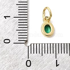 Breloques en laiton avec zircone cubique&nbsp;KK-G554-02A-06