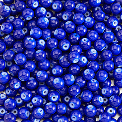 3 нити прозрачных стеклянных круглых бусин&nbsp;DGLA-PA0001-02A