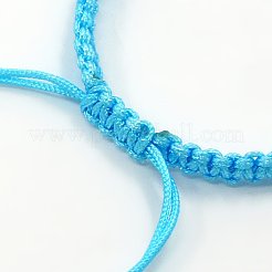 Cuerda de nylon trenzado para la toma de la pulsera DIY&nbsp;AJEW-M001-06A