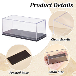 Transparente Acrylspielzeug-Actionfiguren-Displayboxen&nbsp;ODIS-WH0030-73