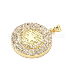 Латунные микро проложить кубического циркония подвески&nbsp;KK-H539-17A-02