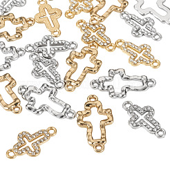 20 шт. 4 стиля сплава кристаллов стразы соединительные подвески&nbsp;FIND-TA0008-74