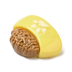 Мультяшные непрозрачные кабошоны из смолы&nbsp;LS-CRES-M021-01B-02