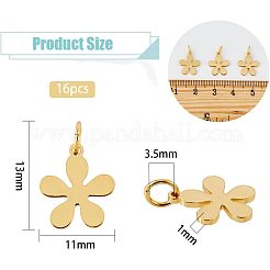 Латунь подвески&nbsp;KK-FH0004-89