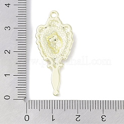 Pendenti smaltati in lega di placcatura a cremagliera di halloween&nbsp;PALLOY-F018-26G-02