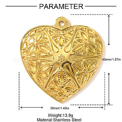 Подвески из нержавеющей стали 304&nbsp;STAS-OY003-39G