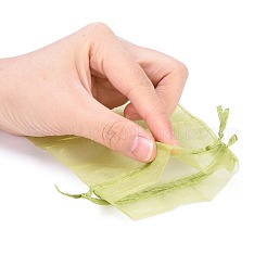 Подарочные пакеты из органзы с кулиской&nbsp;OP-R016-10x15cm-13