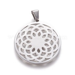 Pendentifs en acier inoxydable 304 anti-ternissement&nbsp;LS-STAS-F219-03P