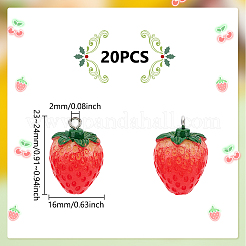 Подвески из непрозрачной смолы 20 шт.&nbsp;RESI-UN0001-06
