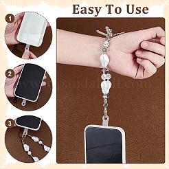 Бусины из стразов и АБС-пластика&nbsp;AJEW-GA0008-32B