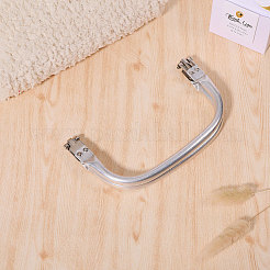 Гибкие рамы для трубчатых сумок из цинкового сплава&nbsp;DIY-WH0581-47A