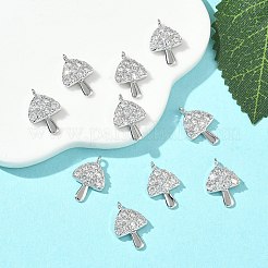 Pendentifs en laiton Shegrace sertis de micro-pavés de zircone cubique&nbsp;XGRQ3D099-503P