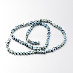 Electroplate non magnetici ematite sintetico fili di perline&nbsp;G-F300-33B-F07
