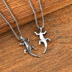 Colliers pendentifs vintage en acier inoxydable 304 pour hommes&nbsp;WG5B571-01