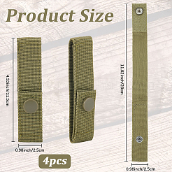 Полипропиленовый ремень для тактического снаряжения на открытом воздухе&nbsp;AJEW-WH20816-045C