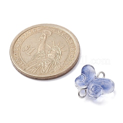 Подвески из прозрачного окрашенного стекла для выпечки&nbsp;PALLOY-JF02341-01