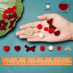 123 kit fai da te per realizzare orecchini alla moda per San Valentino&nbsp;DIY-SC0013-93