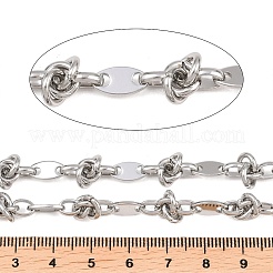 Цепи из кофейных зерен из нержавеющей стали 304 с узловатыми звеньями&nbsp;CHS-B013-03P