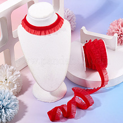 5 ярд эластичной бархатной органзовой ленты&nbsp;SRIB-TA0001-28B