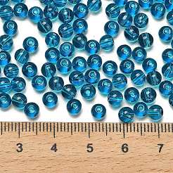 Perline di vetro di colori trasparenti&nbsp;SEED-C001-02A-05